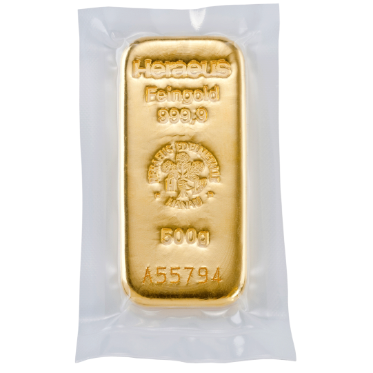 Goldbarren 500 Gramm