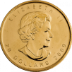 Maple Leaf 1/2 Unze Gold