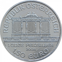 Silberunze Wiener Philharmoniker