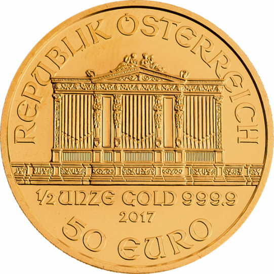 Wiener Philharmoniker 1/2 Unze Gold